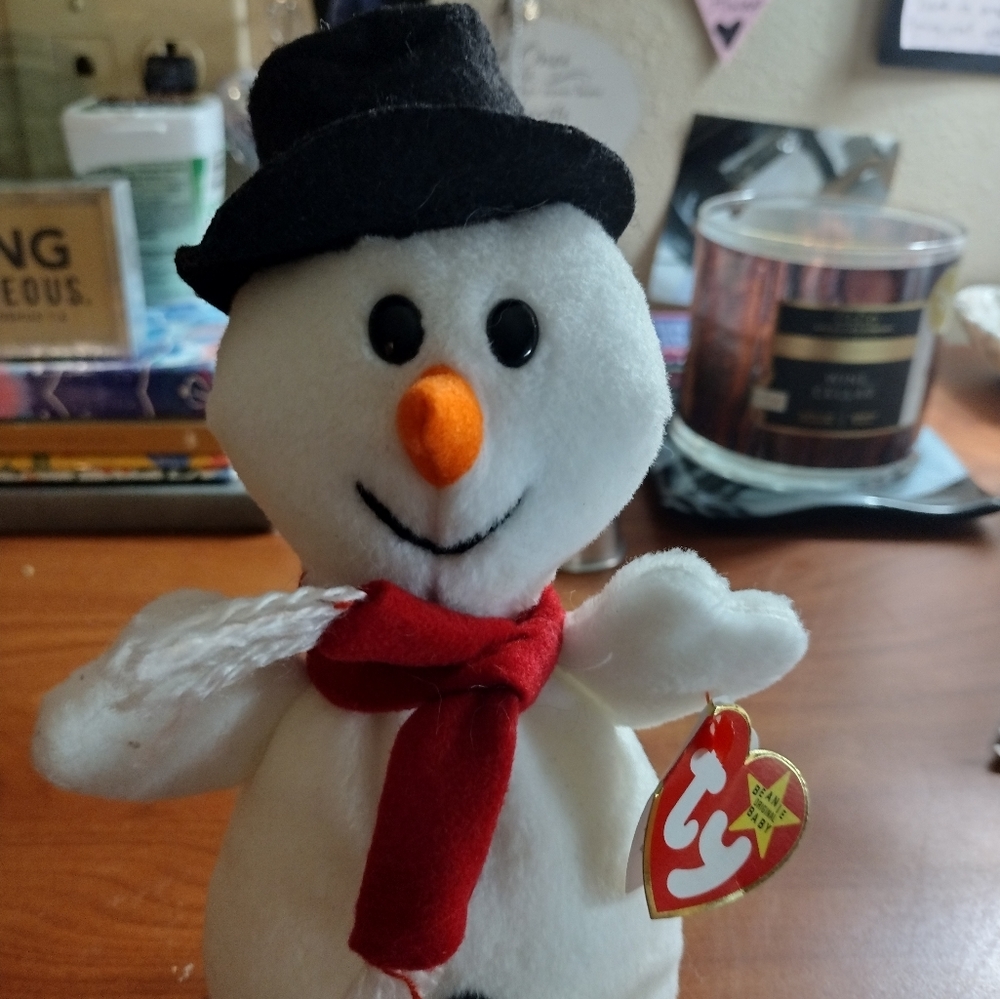 Beanie original Baby Snowball